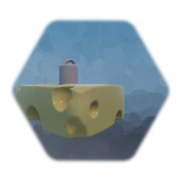 Cheese Holiday Ornament