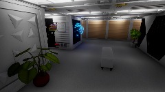Futuristic space office W.I.P