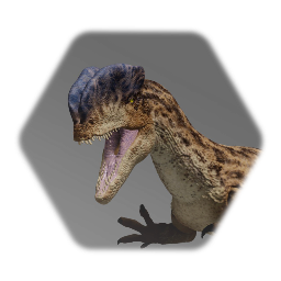 Realistic Dilophosaurus puppet WIP