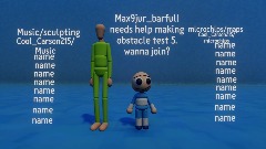 i need help making obstacle test 5