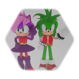 Manic and Sonia (Sonic Underground)