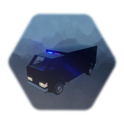 Camión de policía conducible