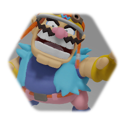 Wario - Mario Kart World (Biker WarioWare Outfit)