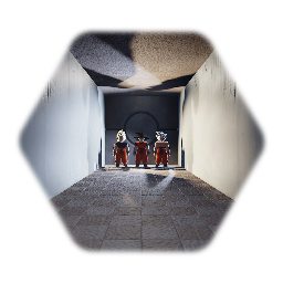 Background Goku That Is Only Visible From A Distance