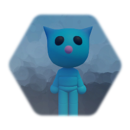 Platforming Blue Cat