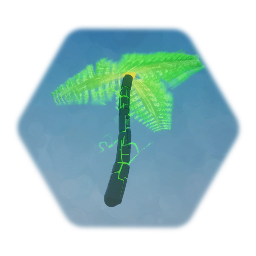 Holo Palm Tree (proximity-triggered)