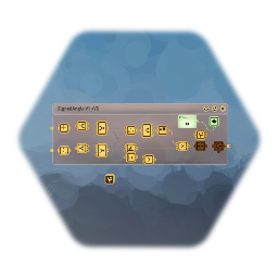 Signed angle (rad or deg) between 2D vectors