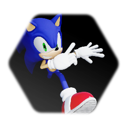IDW Sonic The Hedgehog CGI Model