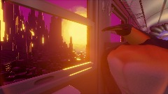 Megapenguin Through the Synthwave