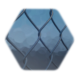 Chain link fence (Sculpt)
