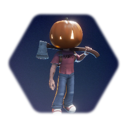 Mune as a Pumpkinman