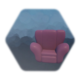Purple Armchair