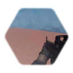 Military fps character