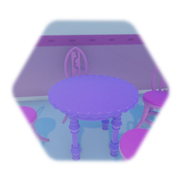 Comedor  Barbie  -  Barbie dinning room