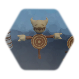 Fantasy Training Dummy, Target, and Bag