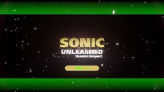 SONIC UNLEASHED main menu wip