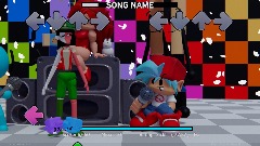 Scenecore fnf forsaken bfdi ena