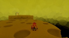 Crash Bandicoot in Cheese Land