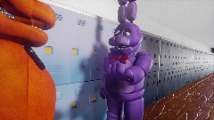 when bonnie hits freddy a little bit to hard