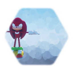 Knuckles the echidna rig V2