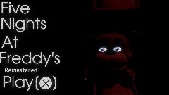 Fnaf:remastered menu