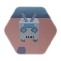 Pet simulator old robot pet concept