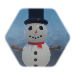 Inflatable Snowman