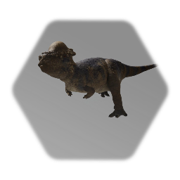 Pachycephalosaurus puppet rework and repaint 1