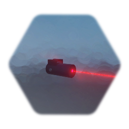 Underbarrel Laser Attachment for Tactical Pistol