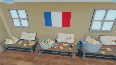 Three French dishes