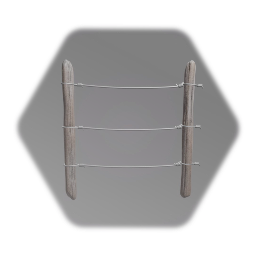 Wooden Stick Fence