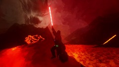 MUSTAFAR STAR-WARS Planet DARTH VADER Showcase