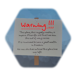 Warning Sign