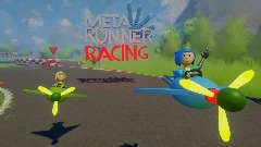 Meta runner racing super stars title screen