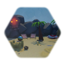 Golems make life a beach.