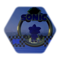 Sonic title screen (Template)