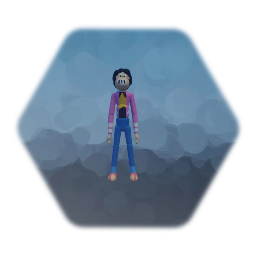 Burn this stick man lookin a, bro look at his hands!! XD