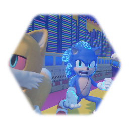 Tails at chemical plant zone