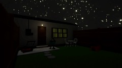 Yard test scene