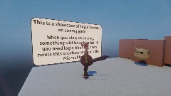 Enemy gate logic showcase