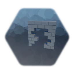 Cinder Block Wall - Custom 2