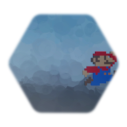Mario Pixel art Jumping
