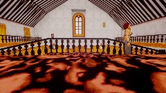 Lara Croft mansion main hall and ballroom w door