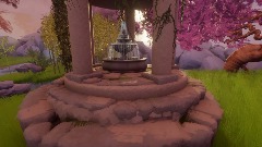 Sunset in the Garden of Dreams