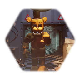 Unwithered Freddy Fazbear Model