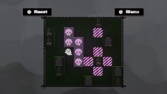 Spooky Sokoban (3 easy puzzles)
