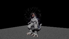 Godzilla Roar Animation Again