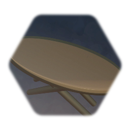 Shiny Tea au Lait Table