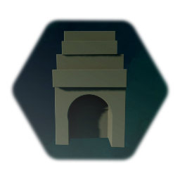 Remix of Whitebox Arch Building