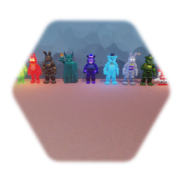 All Fnaf AR Characters
